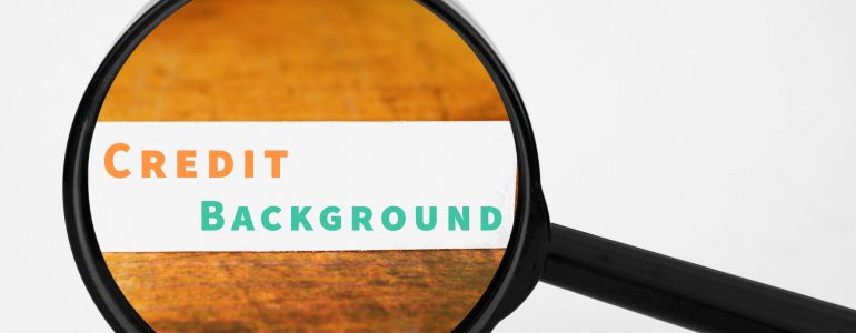 Credit and Background Check